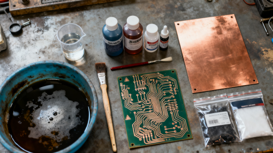 آموزش ساخت برد مدار چاپی (PCB) با پرینتر لیزری 